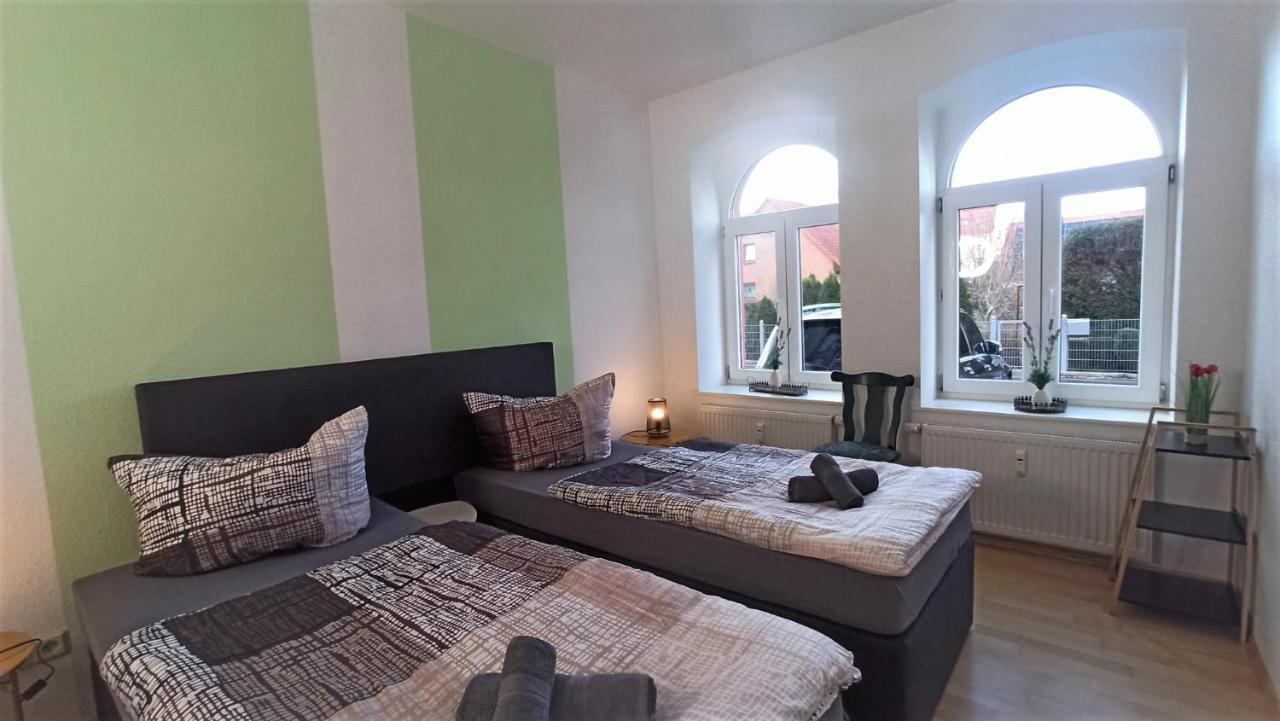 Apartment Fuer Bis Zu 7 Personen Mit Balkon هالبيرشتادت المظهر الخارجي الصورة